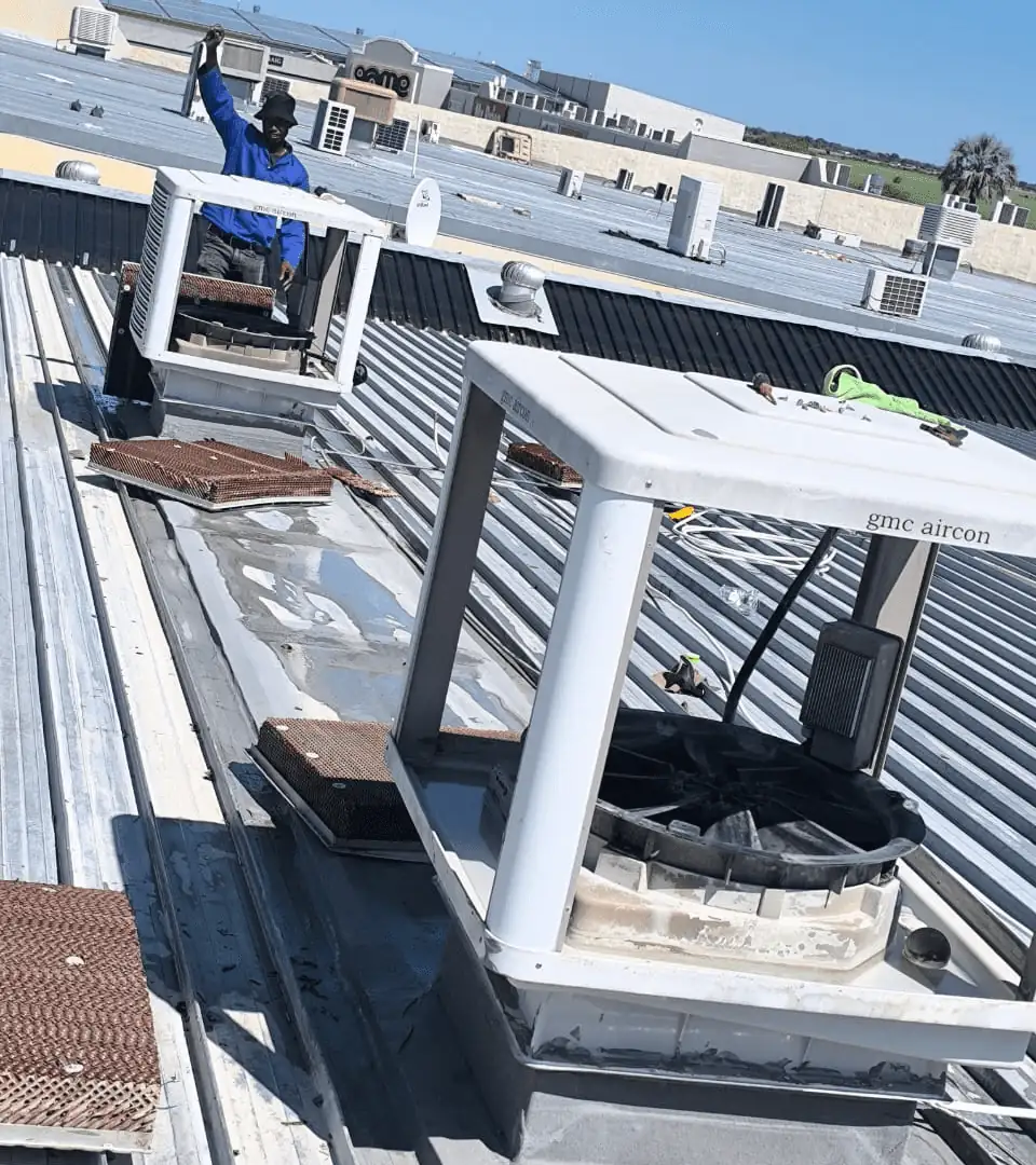 HVAC installation — commercial multi-zone system