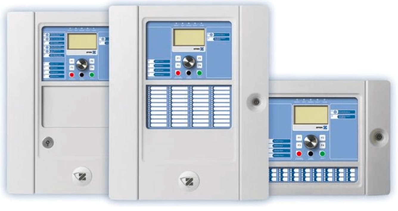 Ziton ZP2 addressable fire detection panel — Onvert Engineering installation